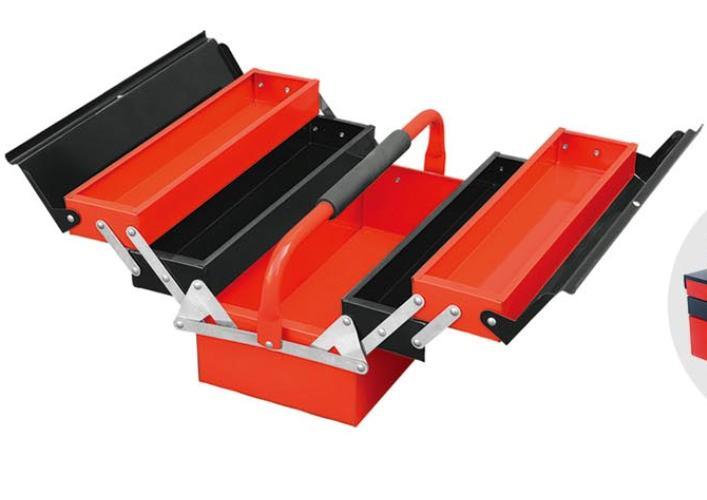 2 Foldable Tool Box with Empty in It