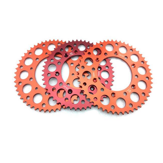 Refitting Aluminium Coloured Pit Bike CNC 428 Chain Wheel Sprocket