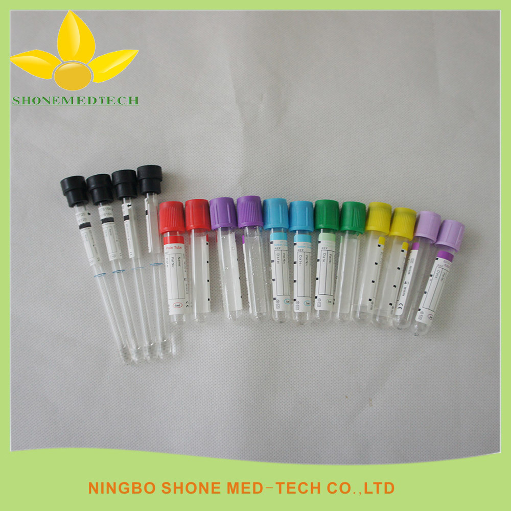 Vacuum Pet Blood Collection Tube with Various Color