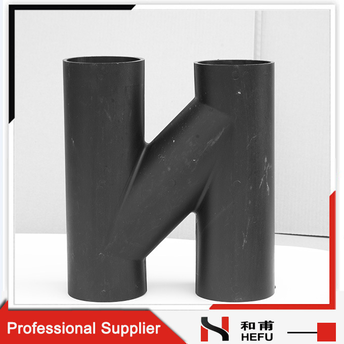 Plastic Injection H Type Waste Water PE Plumbing Pipe Fittings