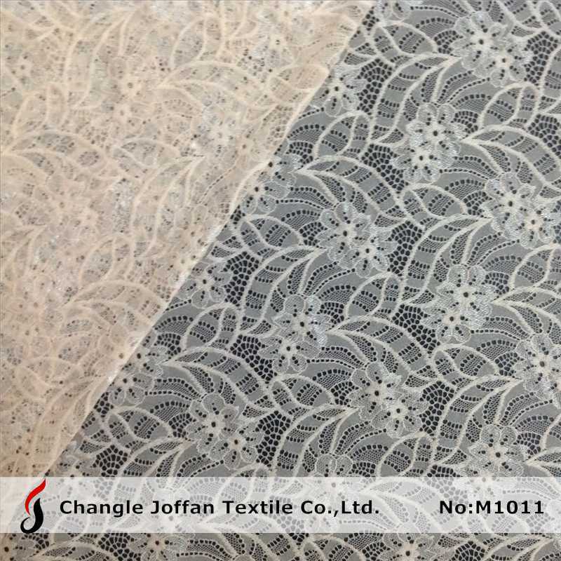 Fashion Raschel Elastic Lace Fabric (M1011)