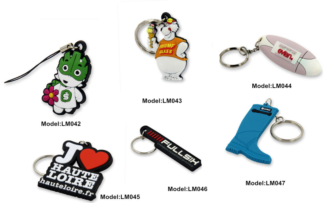 Wholesale Cheap Promotional Car PVC Keychain for Gift