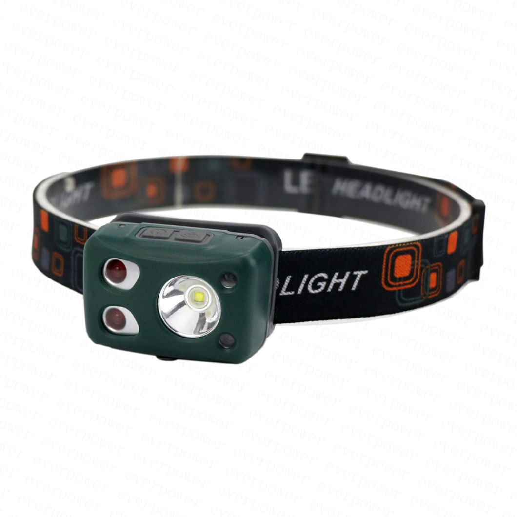 Waterproof Sensor Rechargeable LED Headlamp