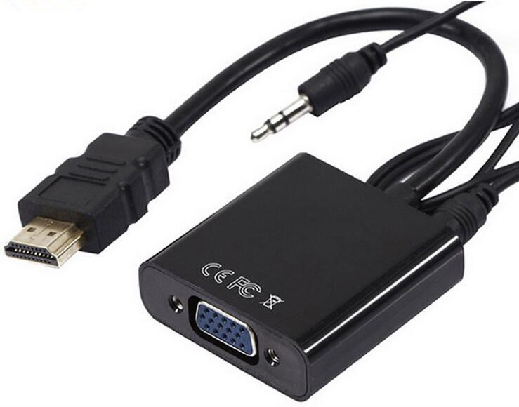 HDMI to VGA Converter Cable (with audio)