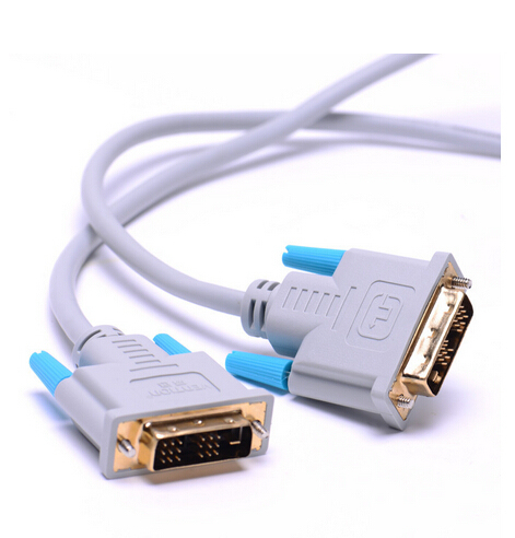 Gold Plated UL20276 DVI Cable 24+1 Male to Male