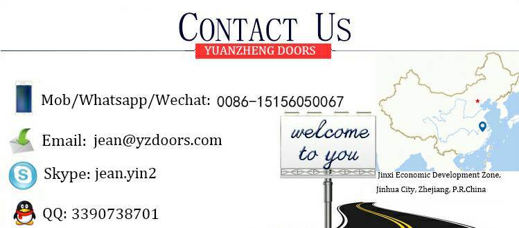 Yongkang City Industry Steel Security Door for Europe