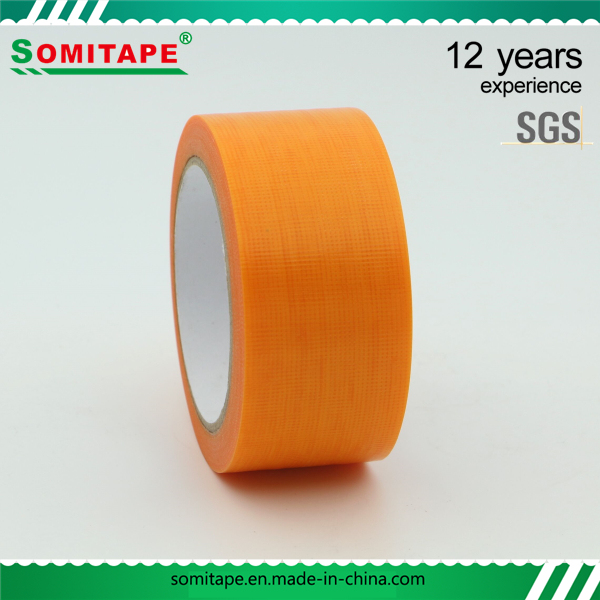 Somi Tape Orange Color Duct Tape/Duct Masking Tape/No-Residue Masking Tape for Wall Painting and Car Painting