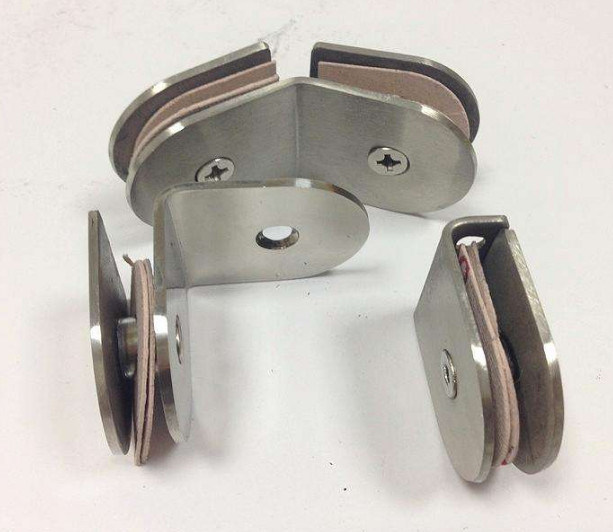 Shower Glass Hardware 90 Degree Glass Mount Shower Bracket