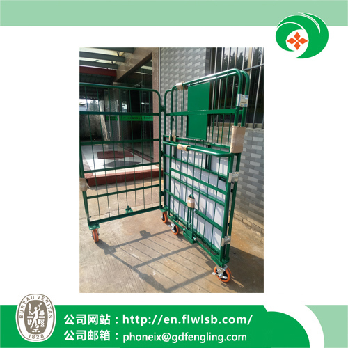 Customized Collapsible Steel Roll Cage for Warehouse Storage