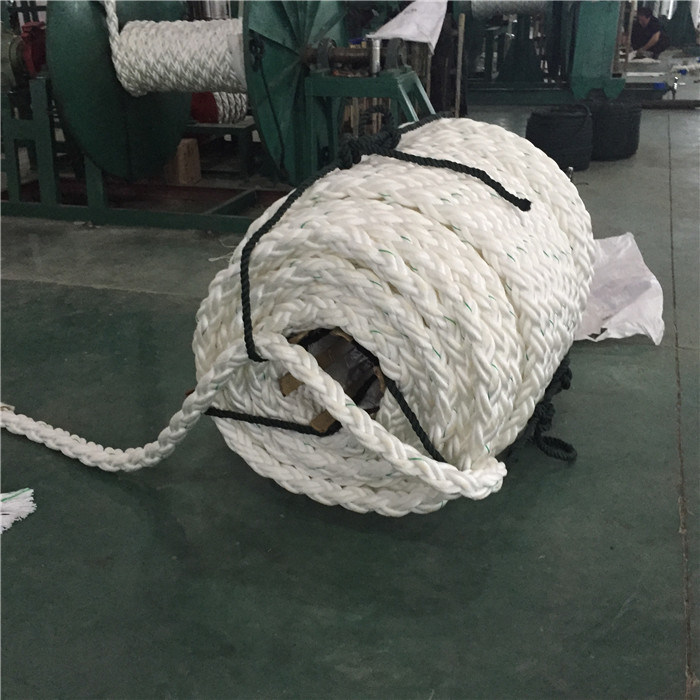 8 Strand Mooring Rope Polyester Rope Mooring Rope