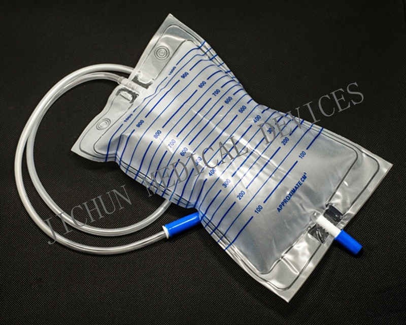 Medical Disposable Urine Bag with Push Valve