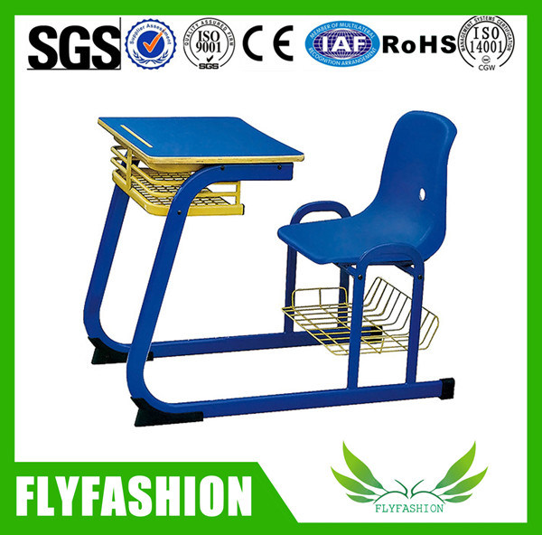High Quality School Furniture Combo Desk Chair Classroom Furniture