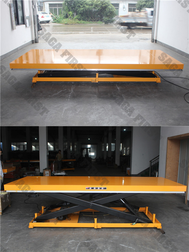 2ton Factory Direct Sale Stationary Hydraulic Scissor Electric Lift Table