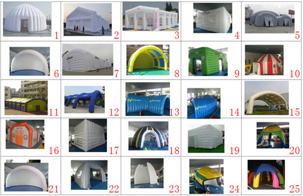 Outdoor Inflatable Locker Tent/ Inflatable Transparent Tent