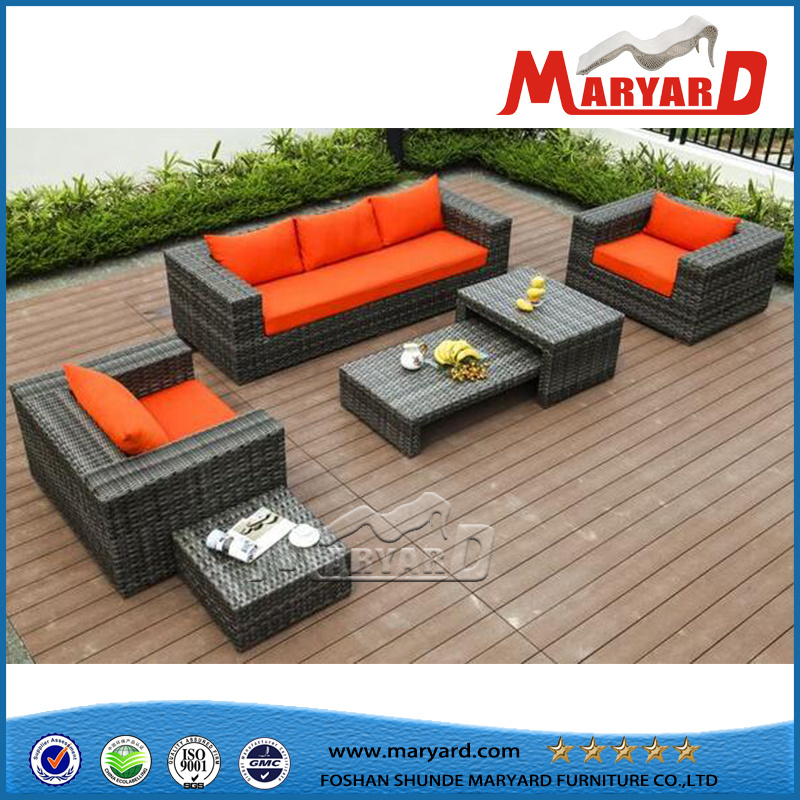 Wicker Outdoor Patio Sofa From Factory