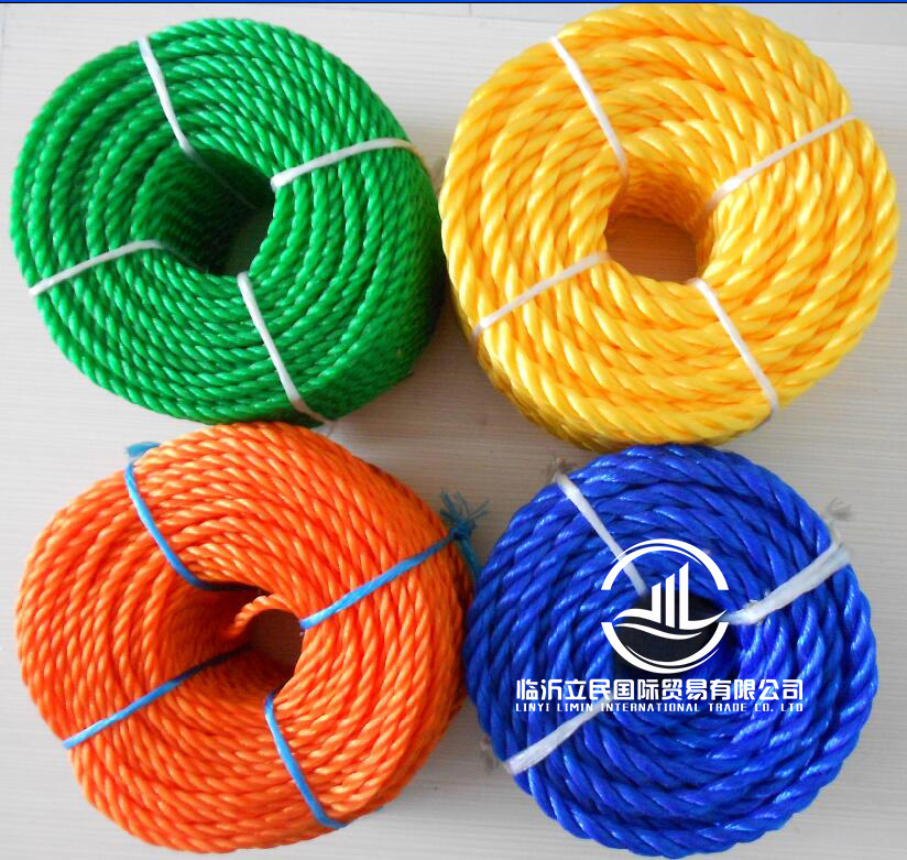 Middle East Africa Eight Strand Twisted PE Mooring Rope