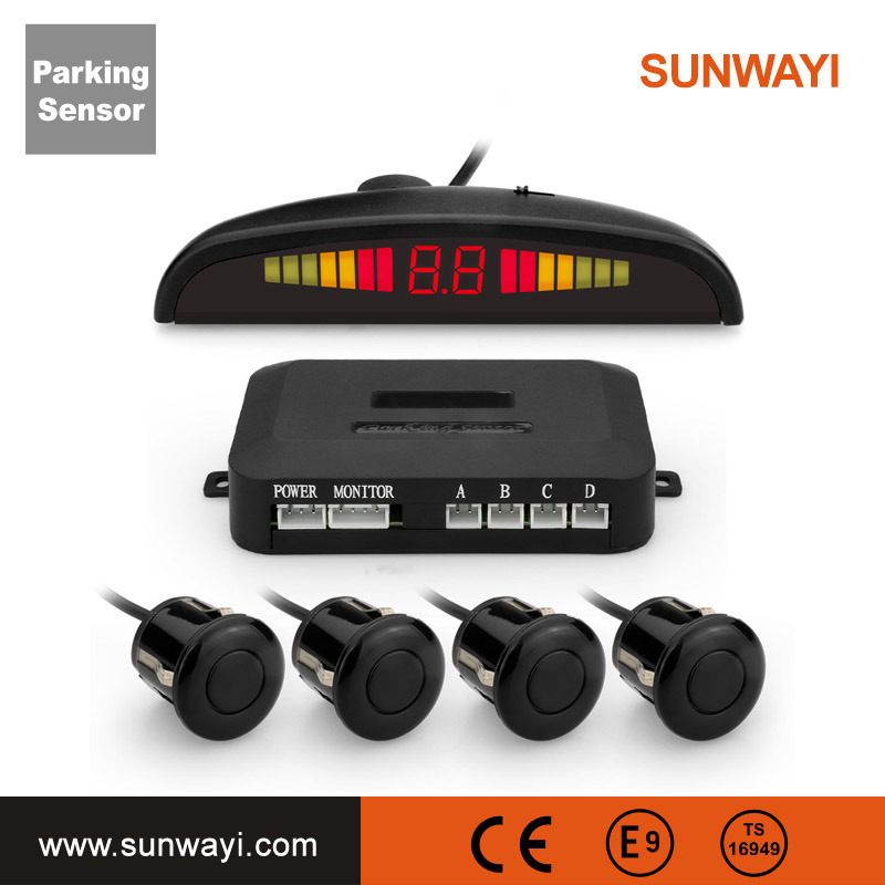 DIY Parking Sensor with Four Ultrasonic Sensor for Car Parking