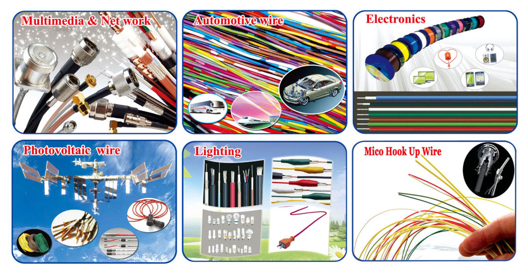 UL2468 Wire Rainbow Color Flat Ribbon IDC Wire Cable