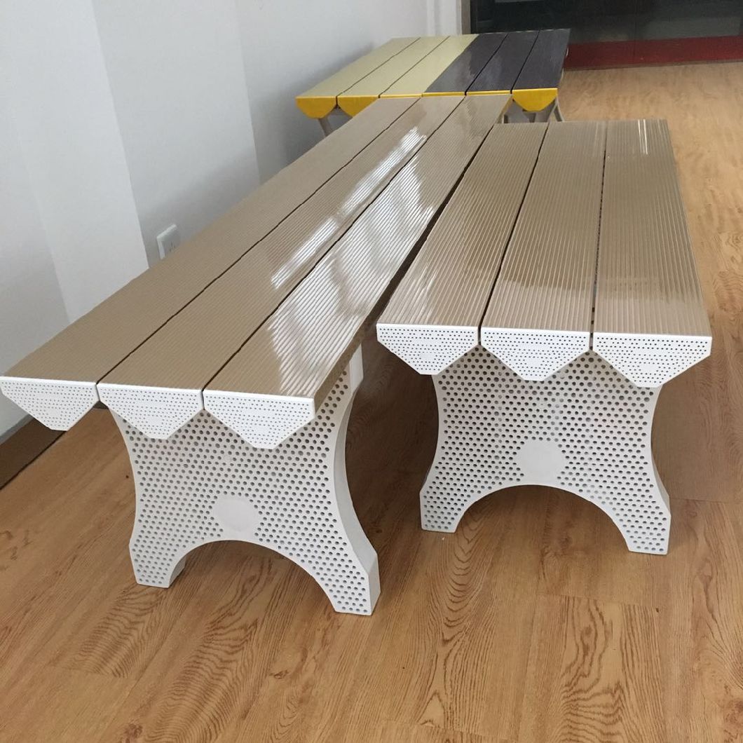 2018 New Style Plastic Lounge Bench