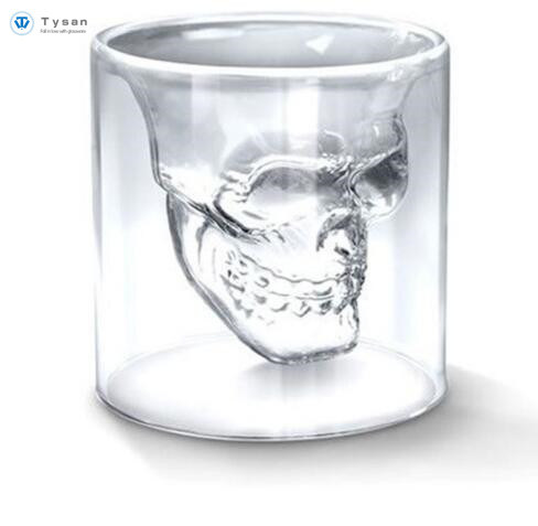 Shot Glass Doomed Skull Wine Glass Whisky Vodka Coffee Cup