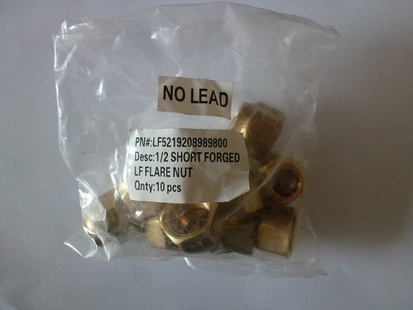 Lead Free Brass Pipe Coupling NPT Female Threaded Fitting (FIP X FIP)