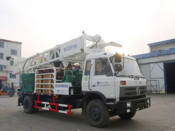 Hydraulic Truck Mounted Core Borehole Water Well Drilling Rig