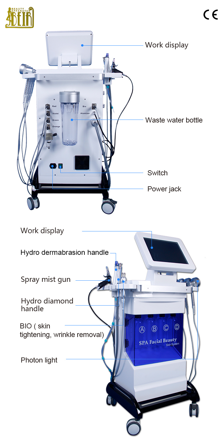 Beauty Hydra Facial Machine for Salon and Homeuse