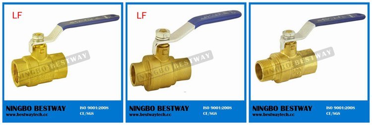 Lead Free Brass Ball Valve with Certificate