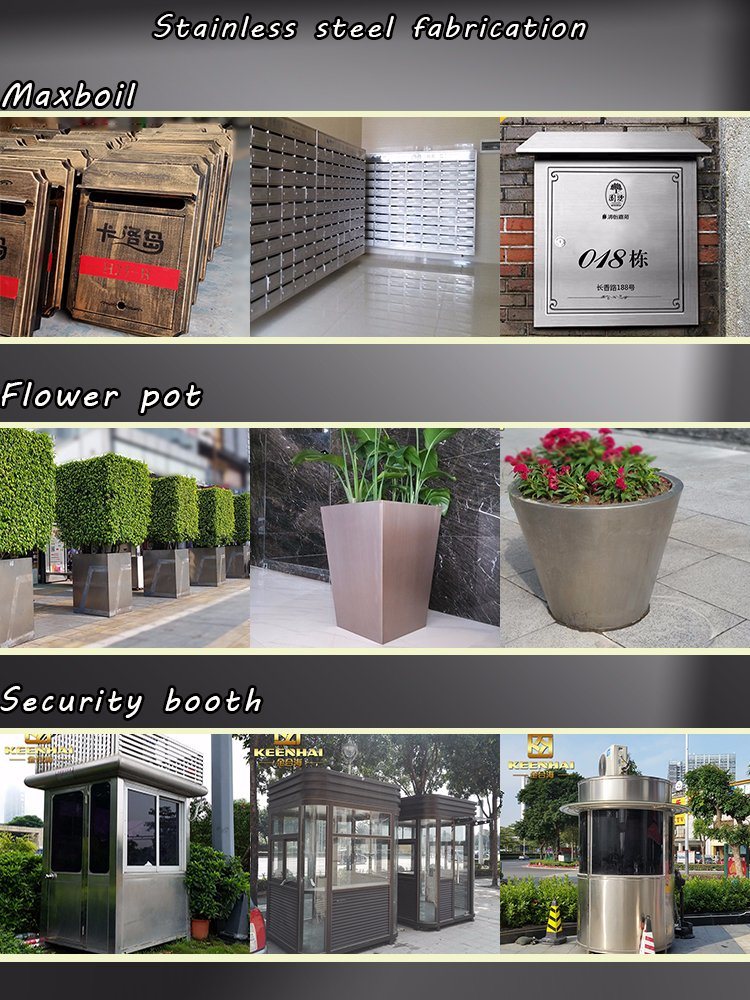 Indoor and Outdoor Stainless Steel Flower Planter Pot