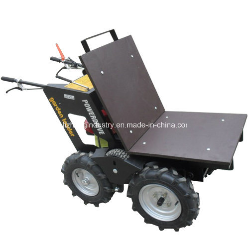 China Wholesale 1/4ton 5.5HP Tracked Power Barrow, Gasoline Wheel Barrow, Honda Wheel Barrow