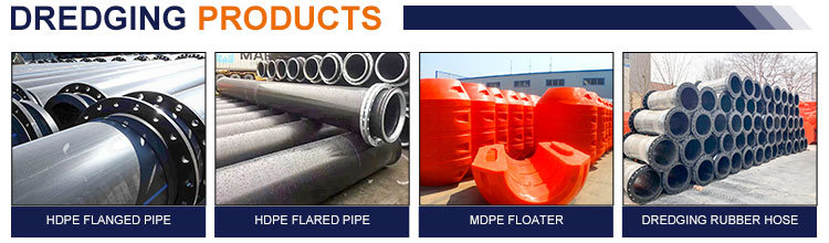 Flanged Joint PE Dredging Tube HDPE Dredging Pipe