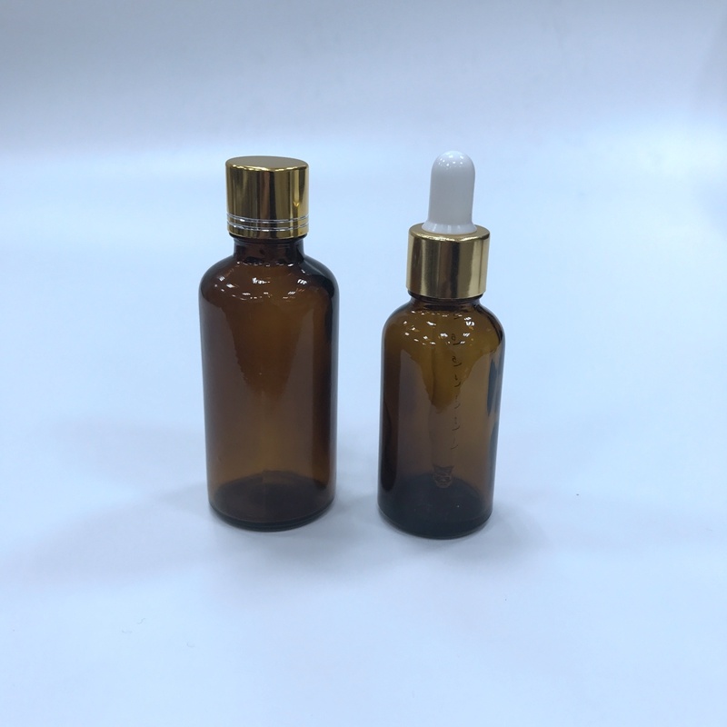 Classic Style Essential Oil Use 20ml Amber Medical Glass Bottle with Pipette