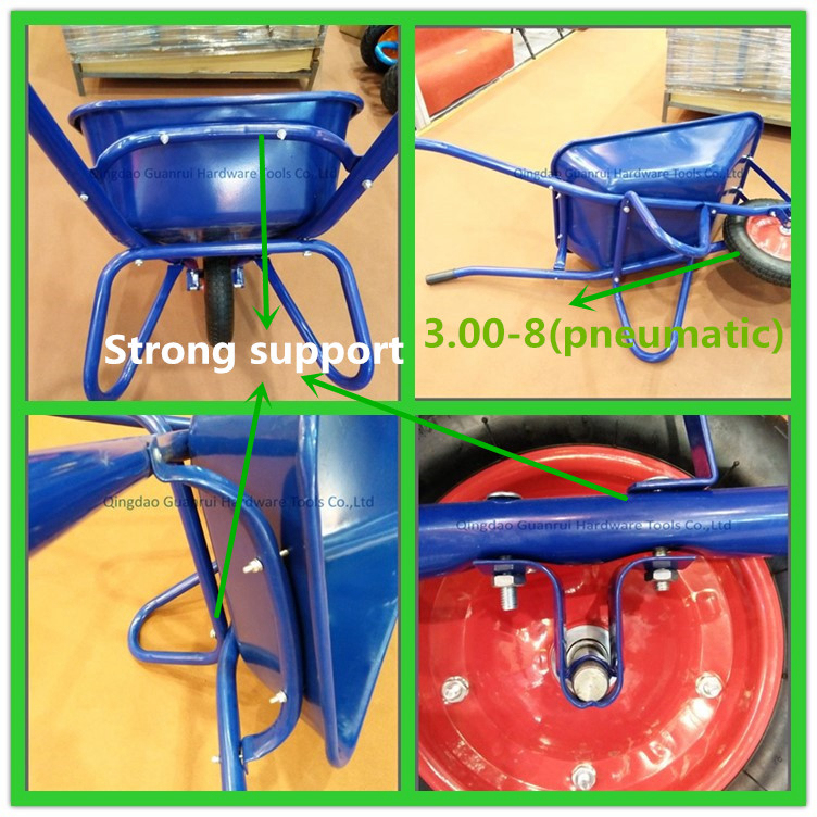 Hot Sale Construction and Garden Wheelbarrow for Japan Market