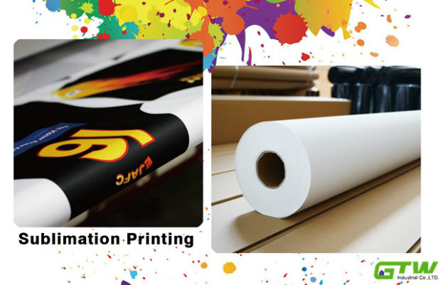 100GSM Dye Sublimation Paper for Large Format Printing