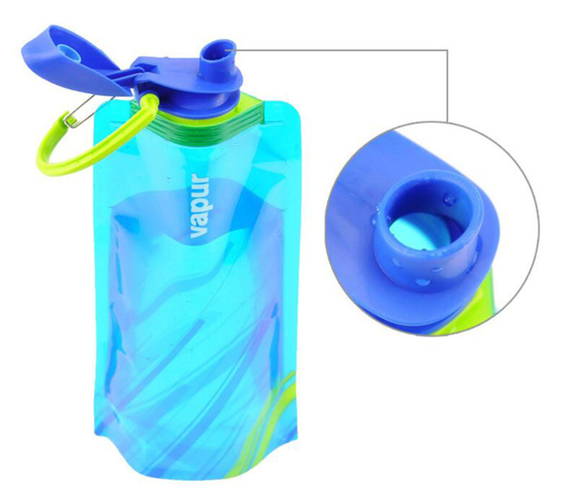 Collapsible Water Bottle 700ml for Sports Outdoors