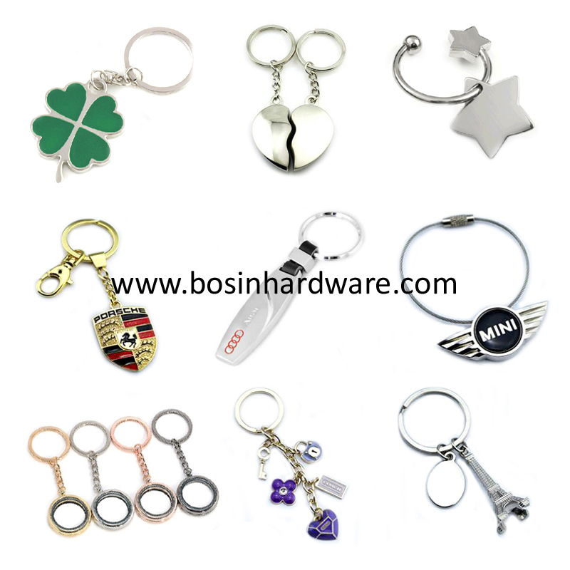 Zinc Alloy Metal Craft Warplane Keychain