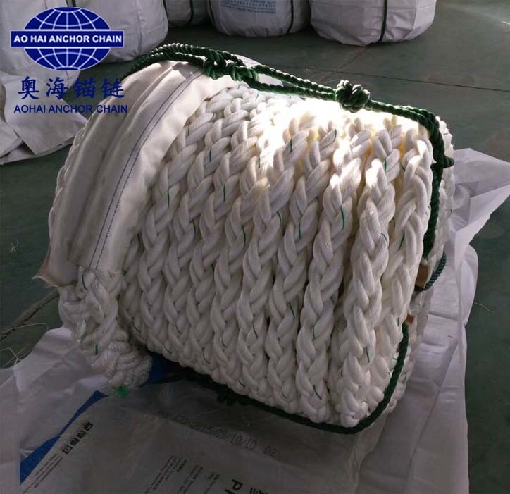 Offshore Jobs Oil Drilling 28~146mm PP/PE Mooring Rope