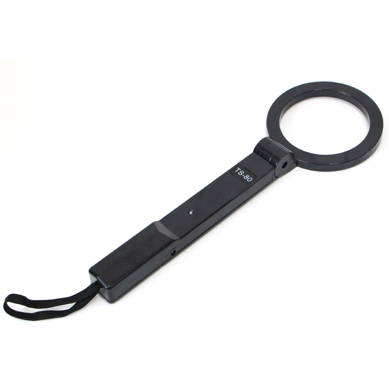 High Sensitivity Foldable Metal Detector Ts-80 Portable Handheld Metal Detector Airports Railway Stations Docks