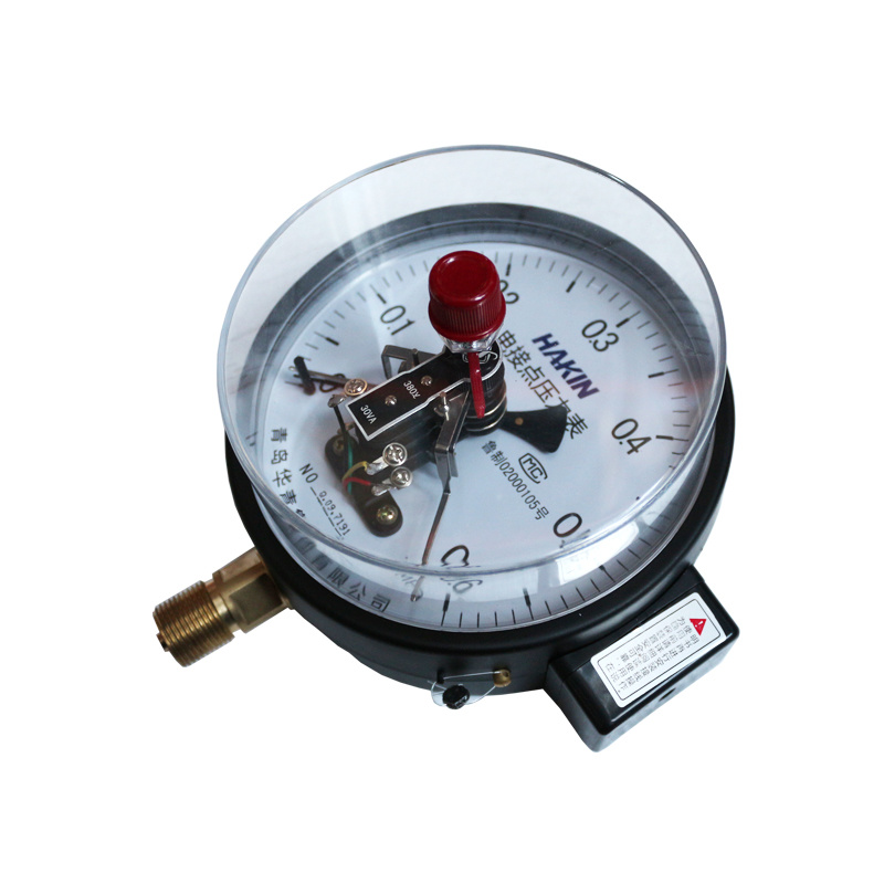 Hot Sales Electric Contact Pressure Gauge Manometer Magnetism with Bumper