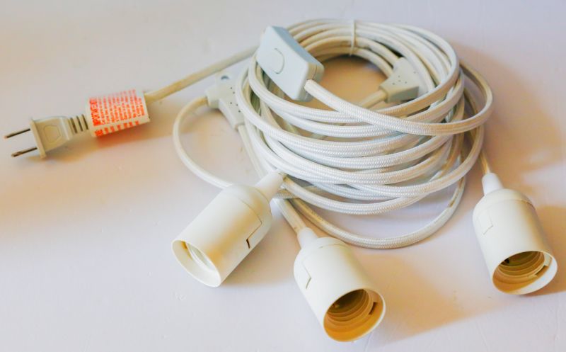 String Light Extension Cord with UL, cUL Approval