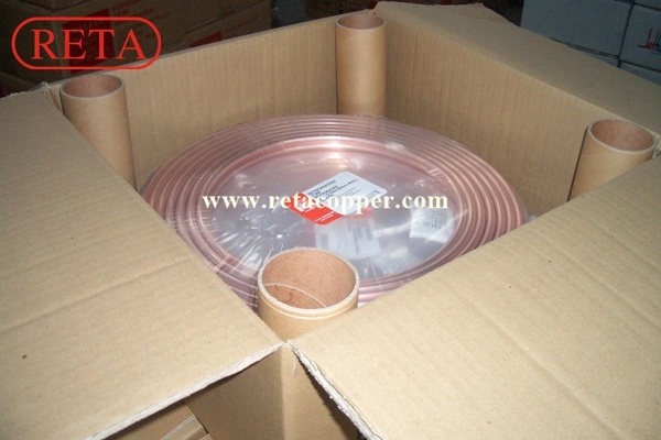 China Soft Draw Copper Tube for Refrigeration