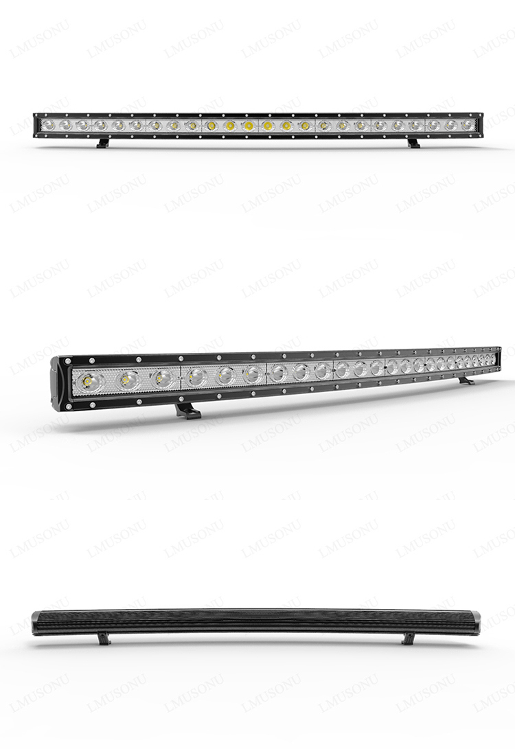 Lmusonu New Arrival Single Row 38.9 Inch 12V Waterproof LED Offroad Light Bar 120W