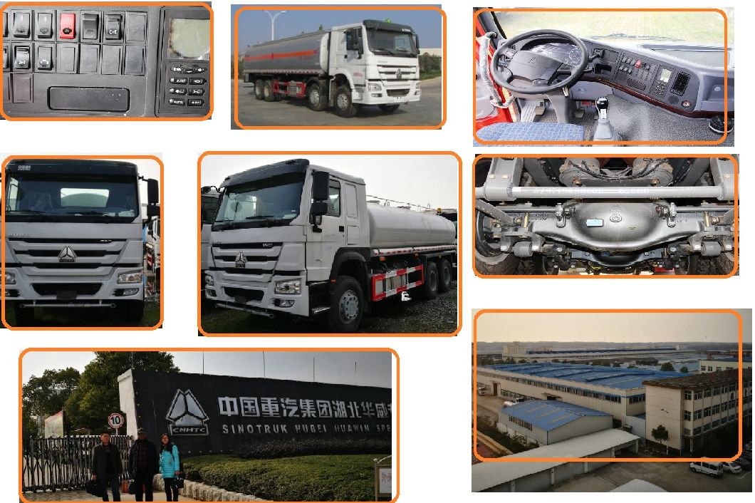 Sinotruk HOWO 6X4 Oil Tank Truck Fuel Tank Truck