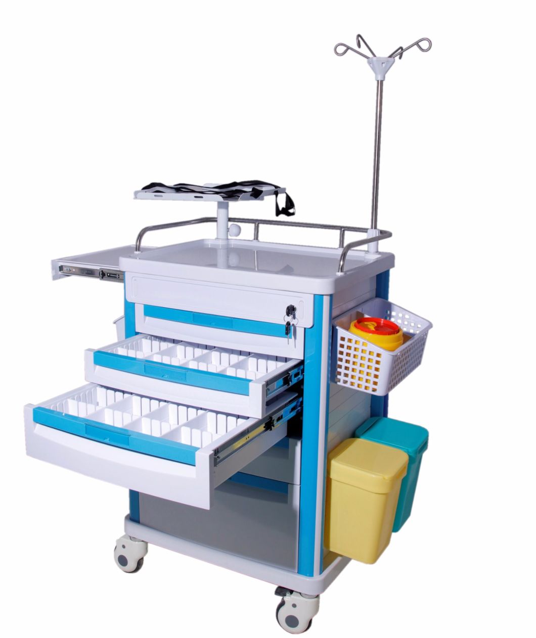 Medical Trolley Emergency Trolley Nursing Hospital Medical Trolley