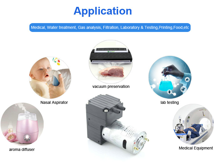 Topsflo High Performance Silent Vacuum Food Packaging Machine Pump