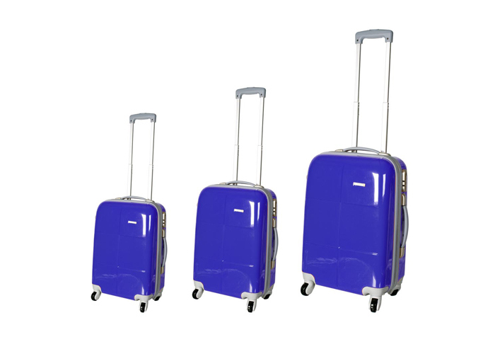 3 PCS Luggage Set ABS/PC Leisure Bag Lightweight Trolley Luggage