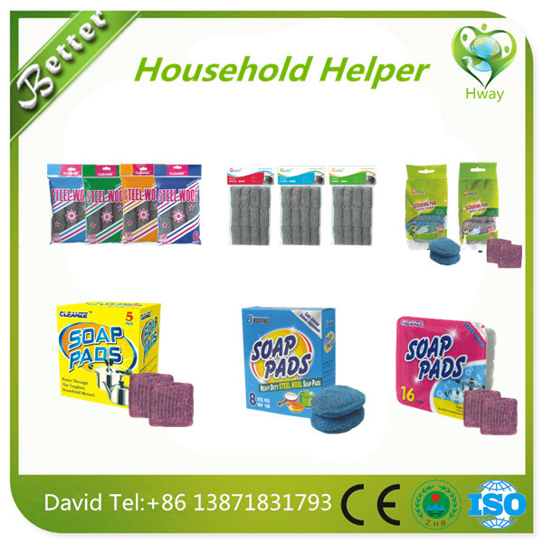 House and Industry Steel Wool Best Soap Pad to Clean Dirt