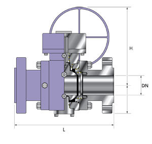 Customized Emergency Shut Down Ball Valve with Asco Asco Solenoid Valve