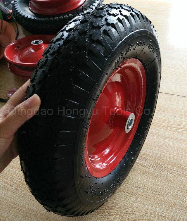 Wheel Barrow Tyre Pneumatic Rubber Wheel