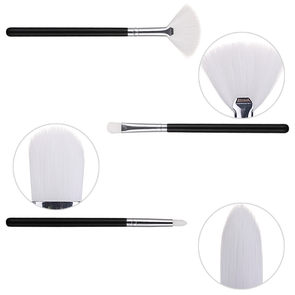 12PCS Black Custom Logo Makeup Brush